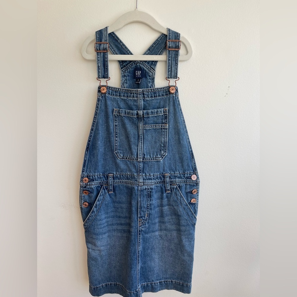 GAP Kids Classic Blue Denim Overalls